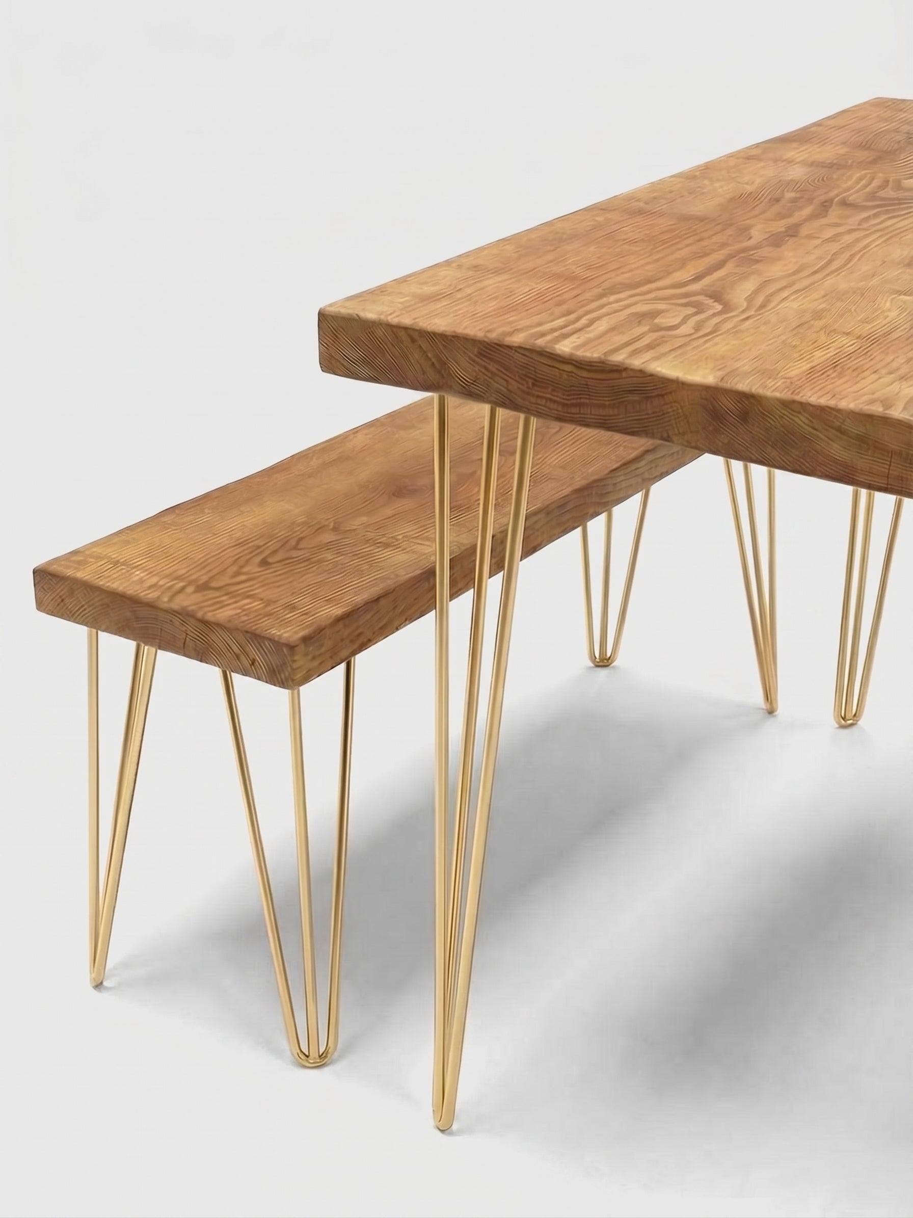 Ouseburn Dining Table and Benches - Dining Table and Benches Sets