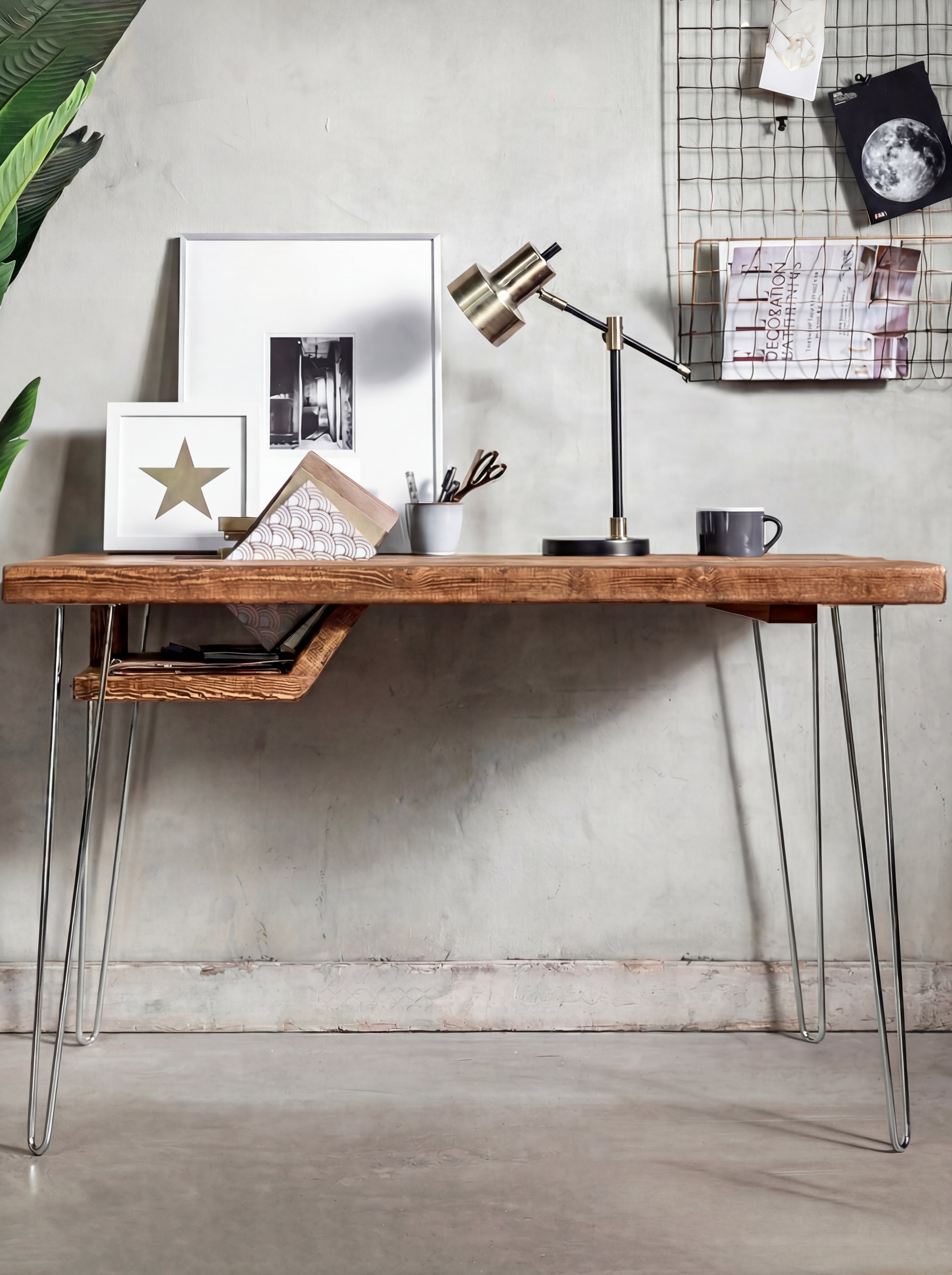 Ouseburn Desk With Storage - Desks
