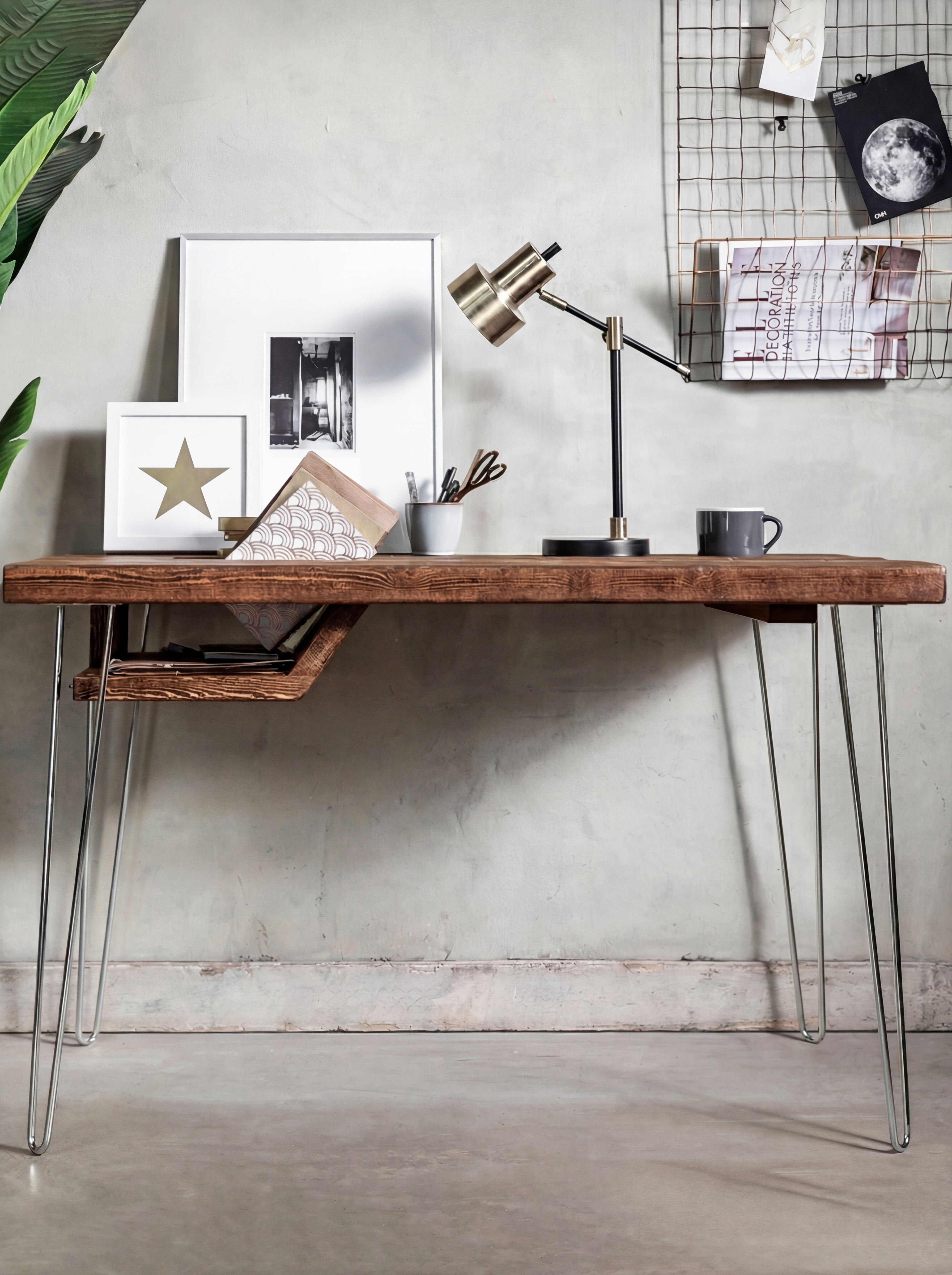 Ouseburn Desk With Storage - Desks
