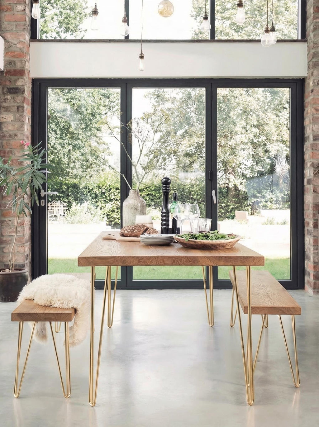 Ouseburn Dining Table Benches