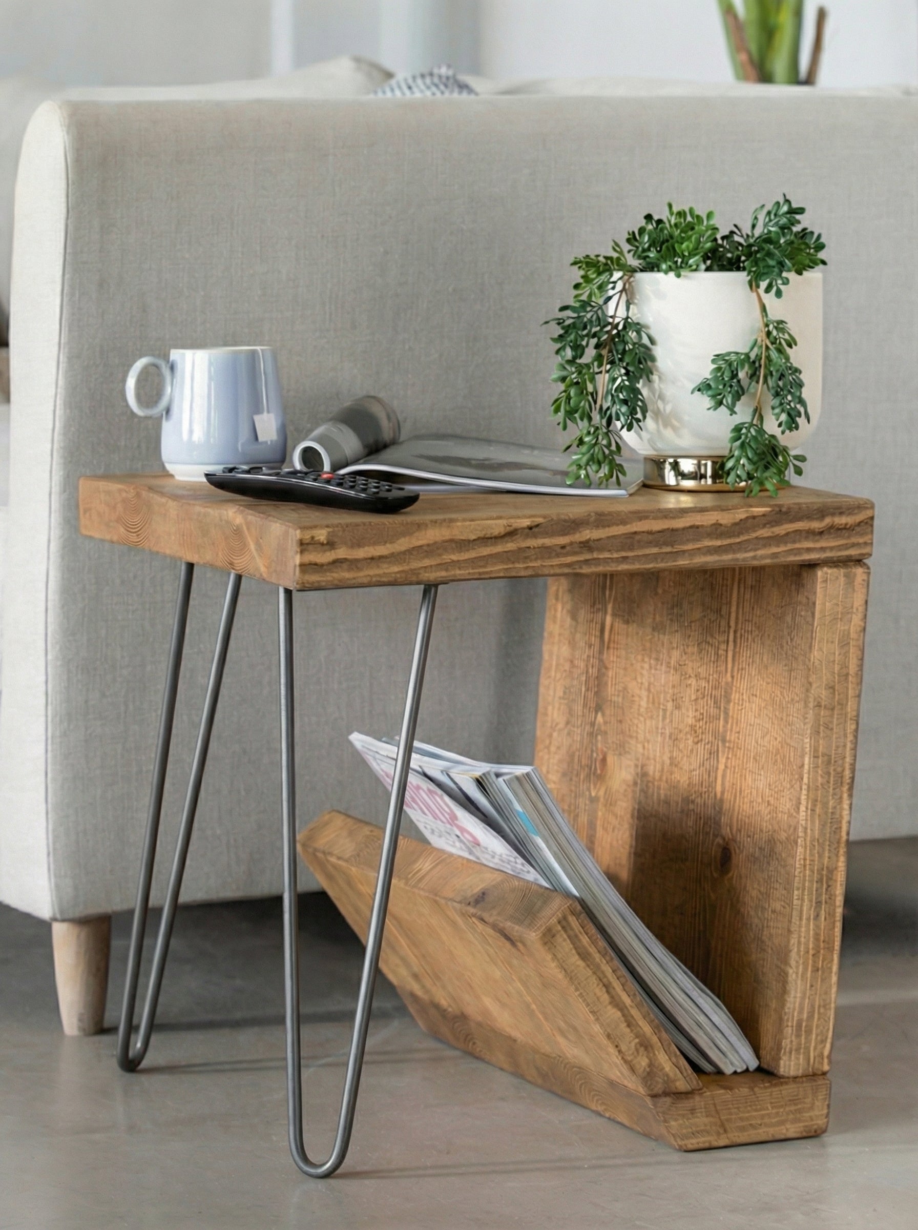 Ouseburn Side Table With Storage - Side Tables