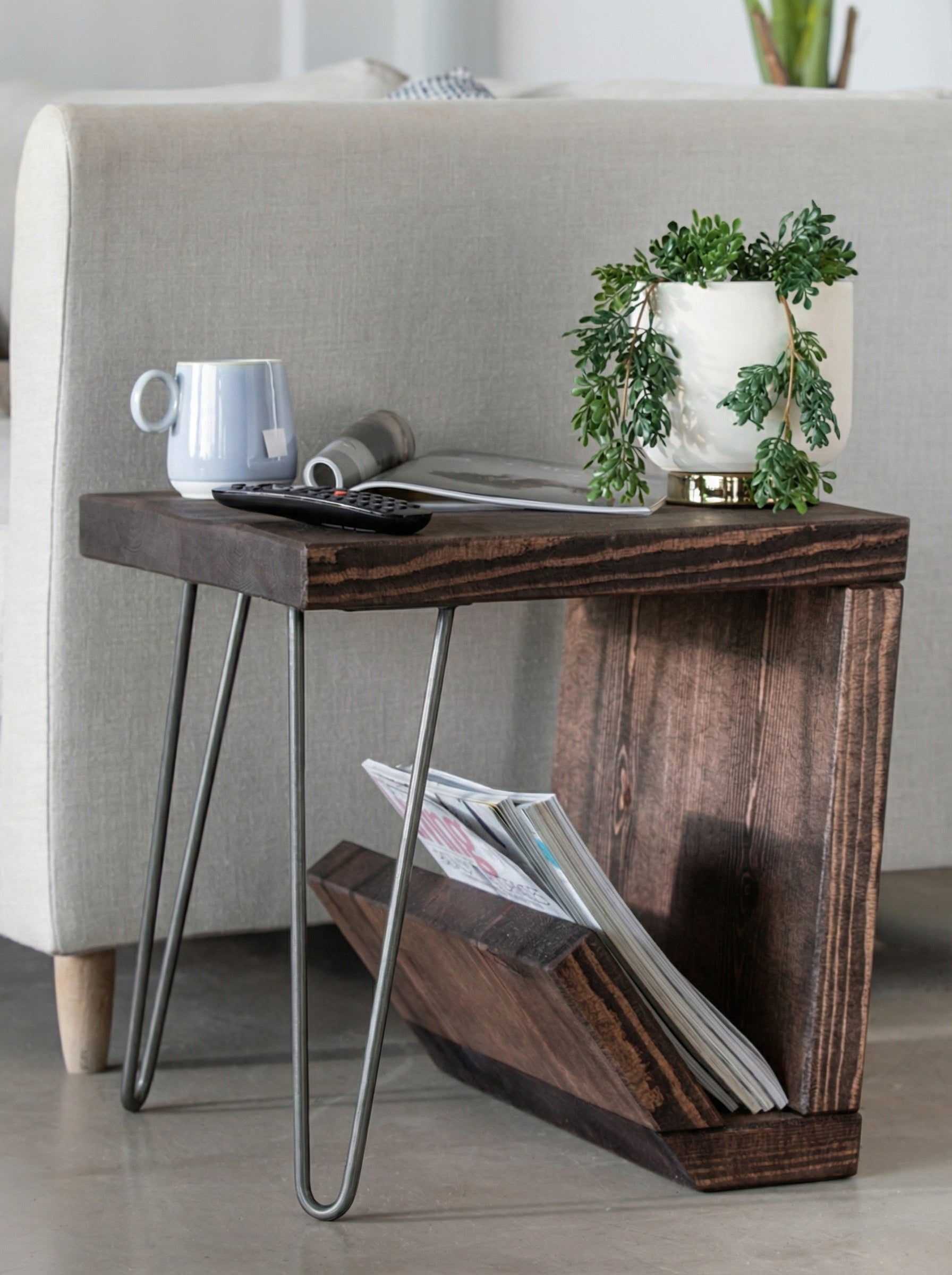 Ouseburn Side Table With Storage - Side Tables