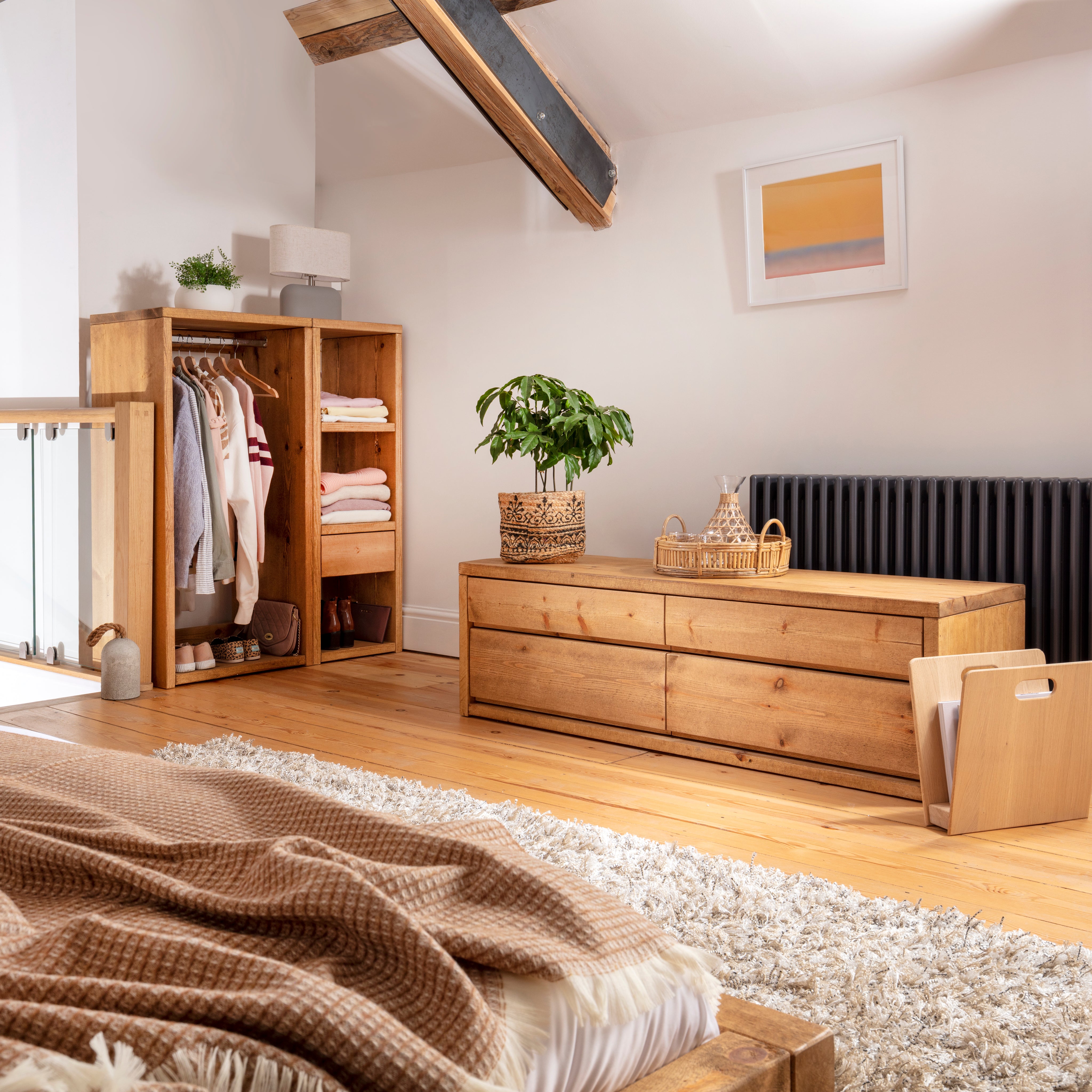 Small Modular Bedroom Storage Unit | Funky Chunky Furniture