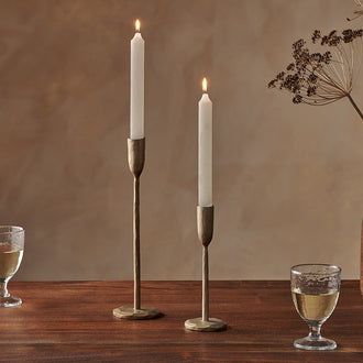 Natural Soy Dinner Candle - Set of 2