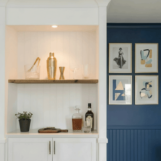 Rustic Floating Shelf - 14.5cm x 3.5cm