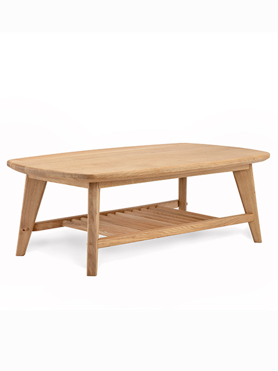 Salters Oak Coffee Table With Storage