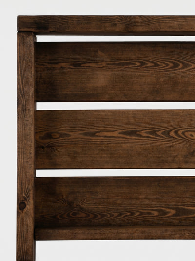 Sandyford Slatted Headboard Bed Frame - Bed Frames