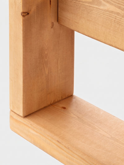 Sandyford Slatted Headboard Bed Frame - Bed Frames