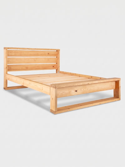 Sandyford Slatted Headboard Bed Frame - Bed Frames