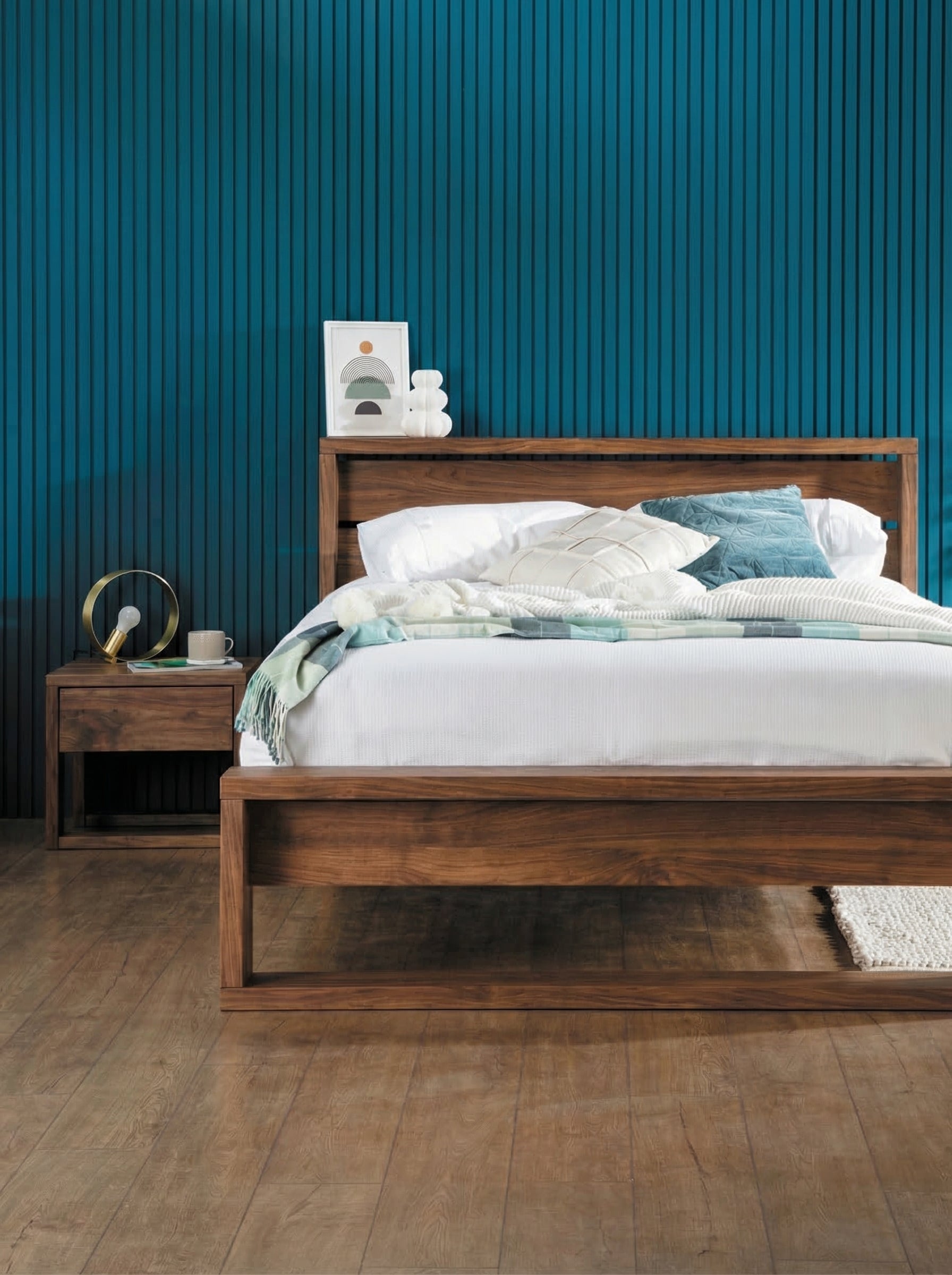 Sandyford Bedside Table With Drawer - Bedside Tables