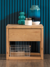 Sandyford Bedside Table With Drawer - Bedside Tables