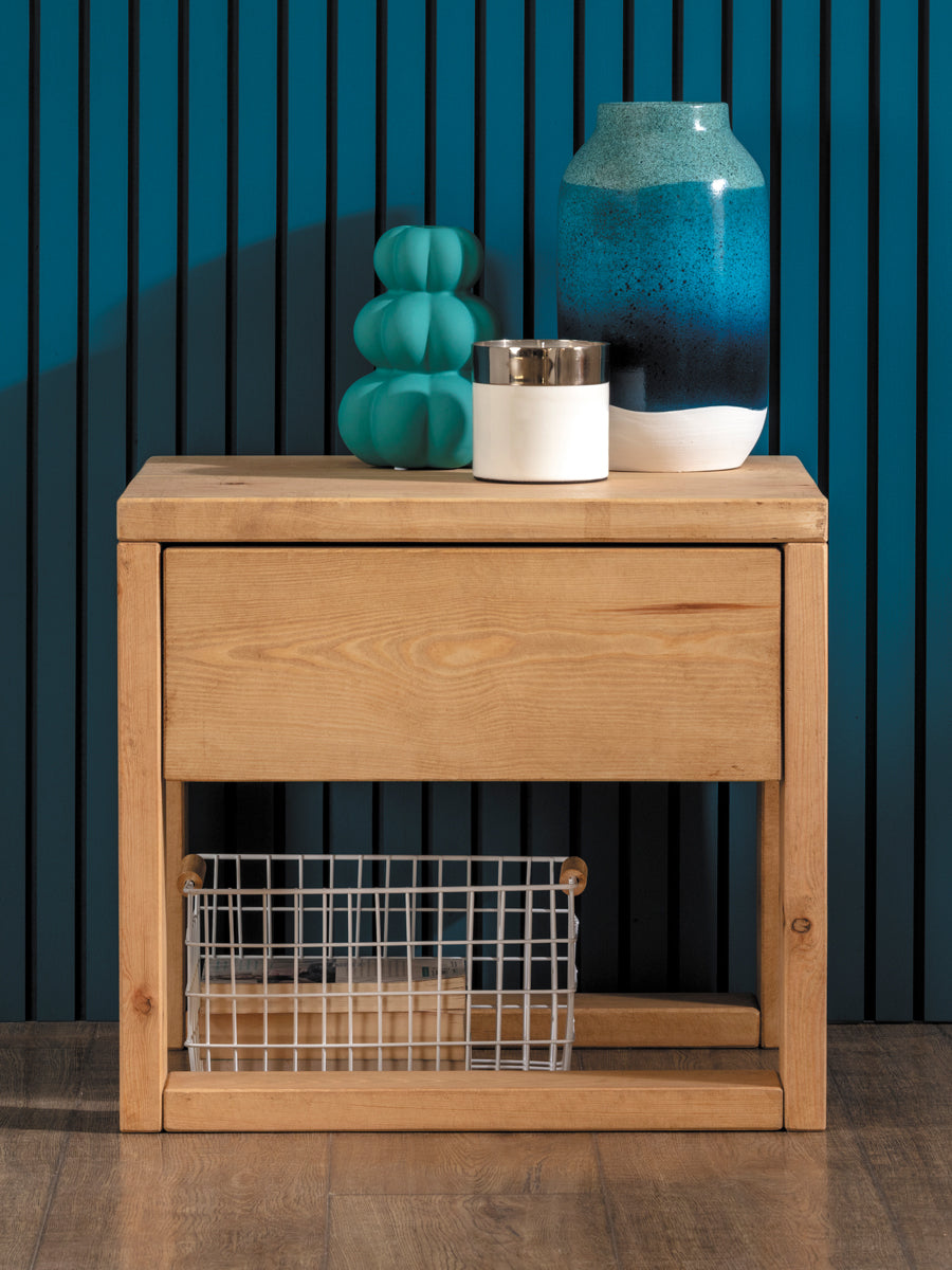 Sandyford Bedside Table With Drawer - Bedside Tables