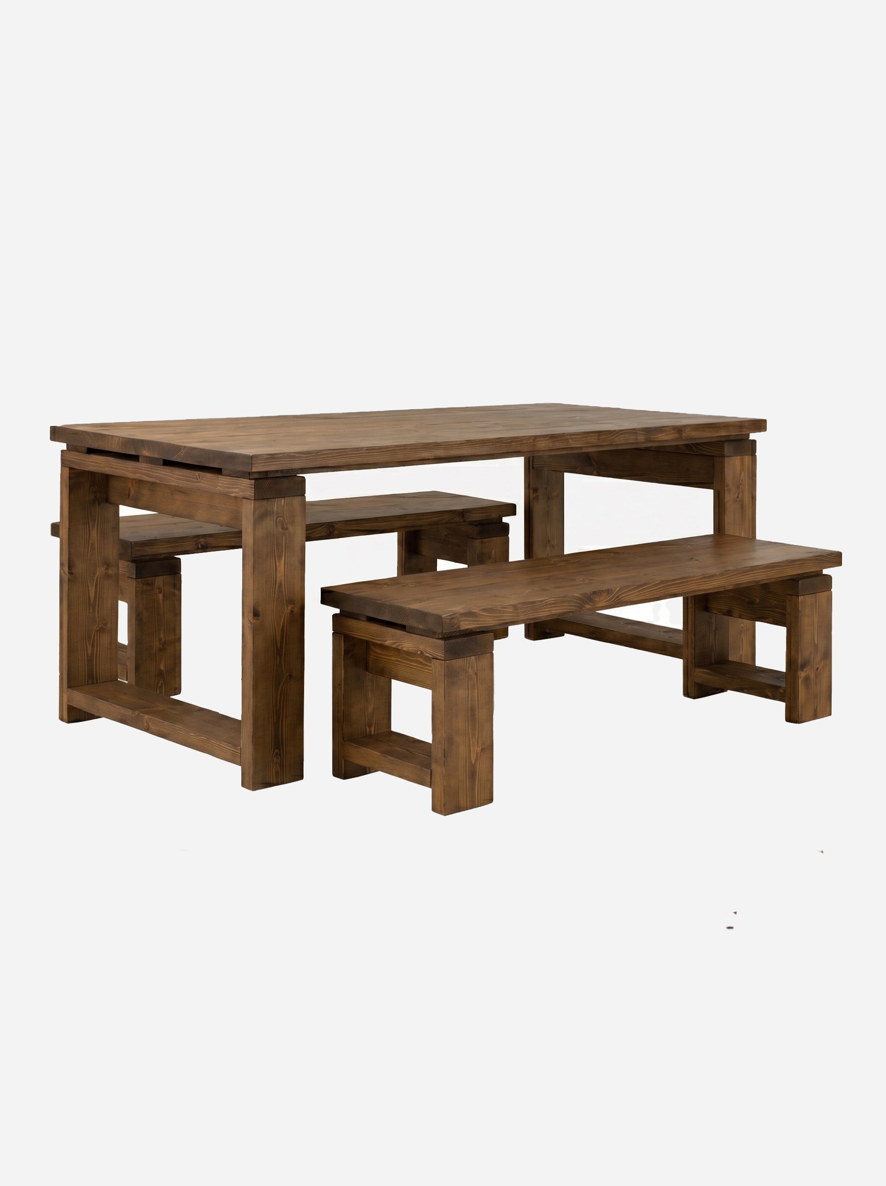 Sandyford Dining Table and Benches - Dining Table and Benches Sets