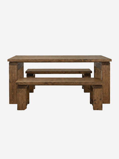 Sandyford Dining Table and Benches - Dining Table and Benches Sets
