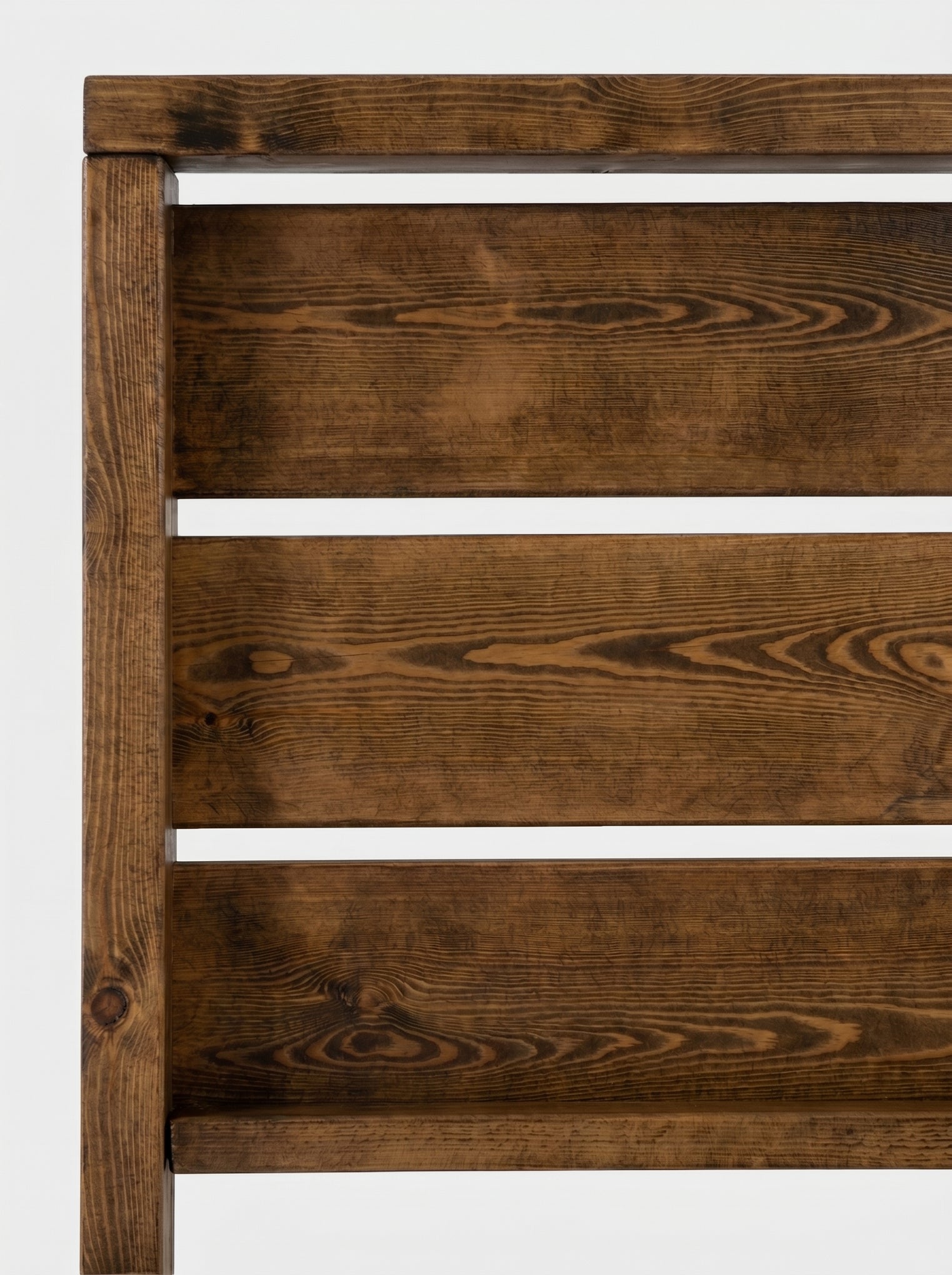 Sandyford Slatted Headboard Bed Frame - Bed Frames