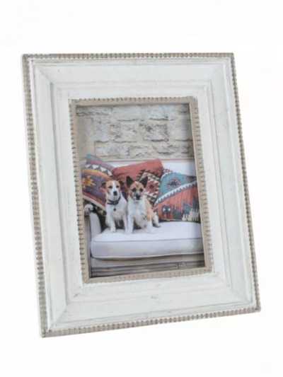 Rustic White Photo Frame