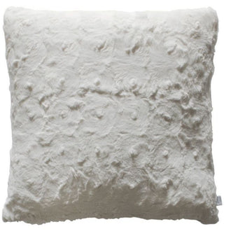 Super Soft Cream Faux Fur Cushion