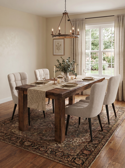 Traditional Upholstered Dining Chair - Set Of 2 - 