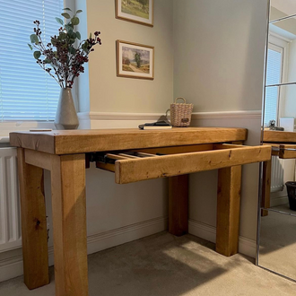 Wansbeck Desk With Drawer - 