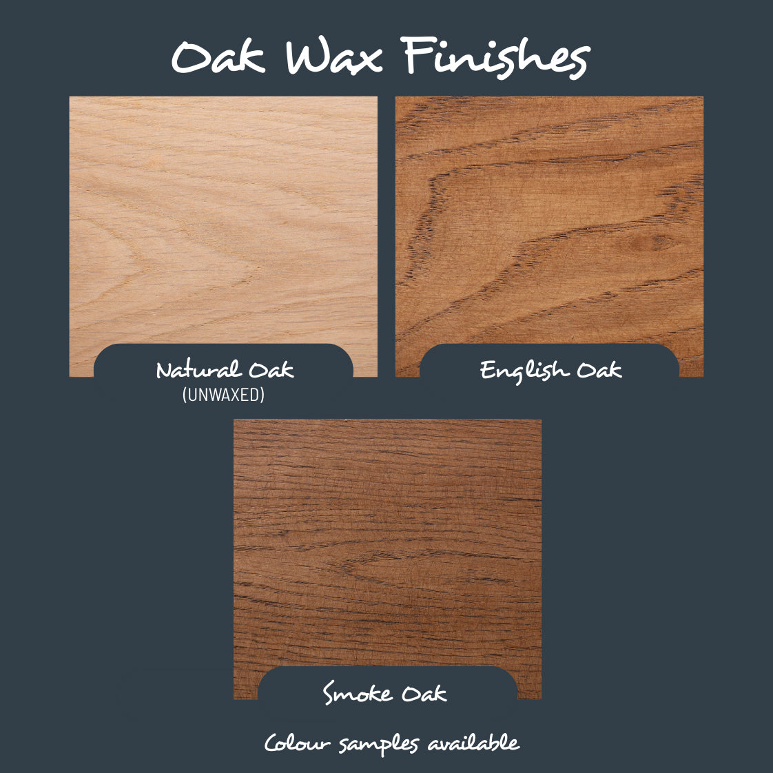 8x2 Oak Floating Shelf (19x4cm) - 
