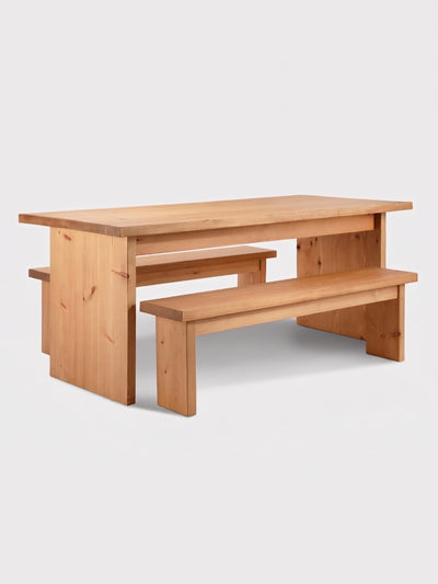 Wylam Dining Table and Benches - Dining Table and Benches Sets