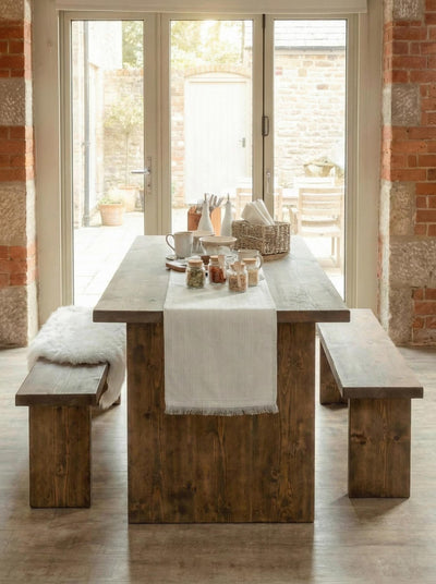 Wylam Dining Table and Benches - Dining Table and Benches Sets
