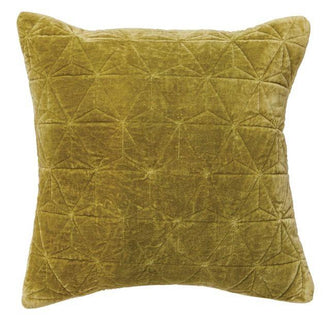 Yellow Velvet Cushion - 