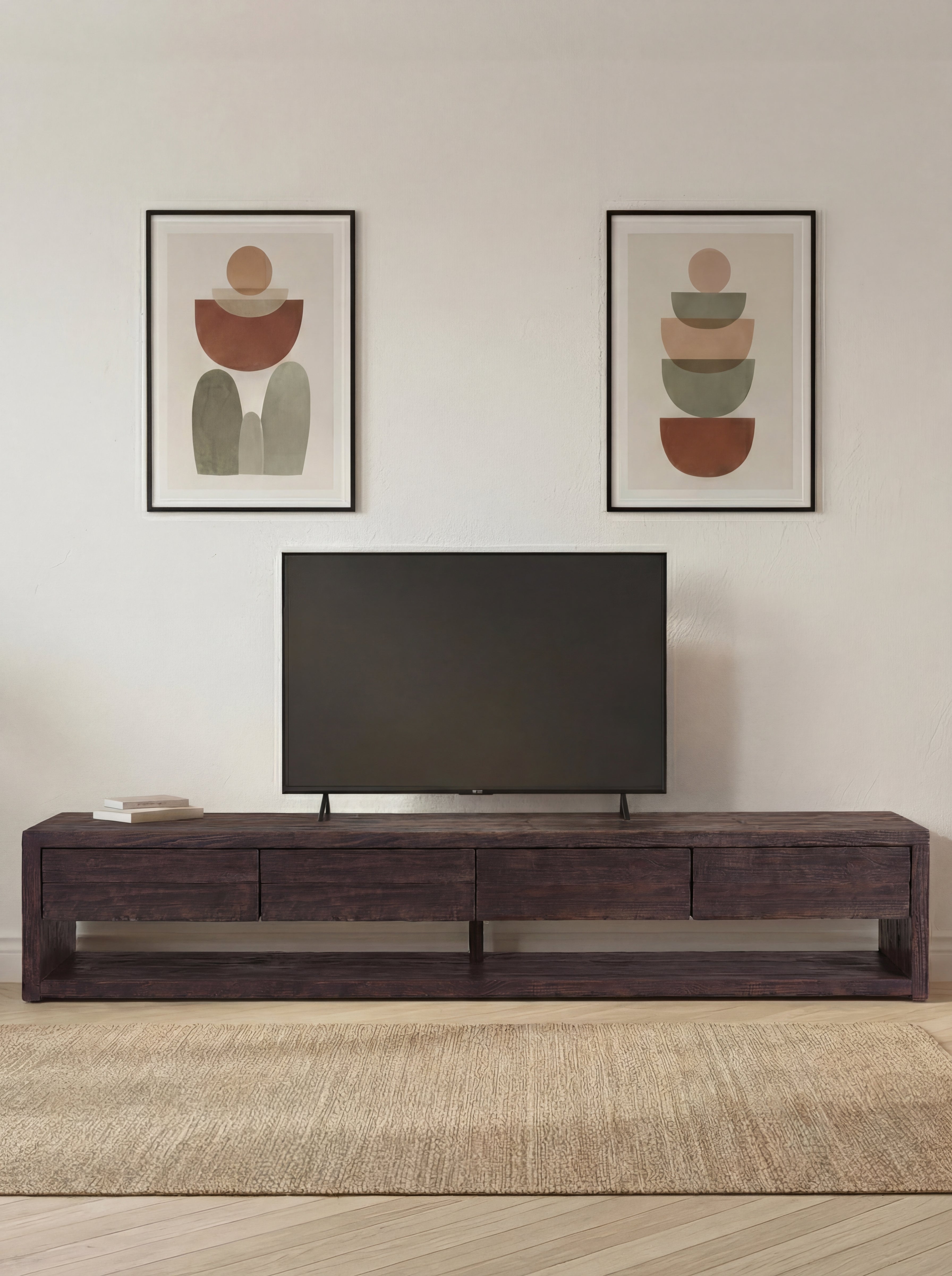 Pandon TV Stand 4 Drawers And Storage - TV Stands