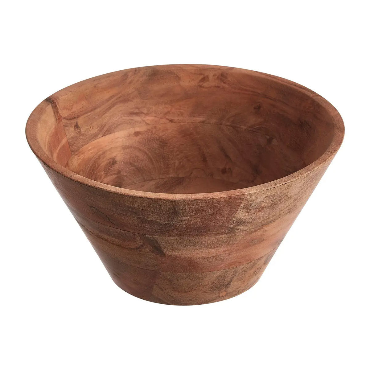 Acacia Wood Salad Bowl - Tableware & Entertaining