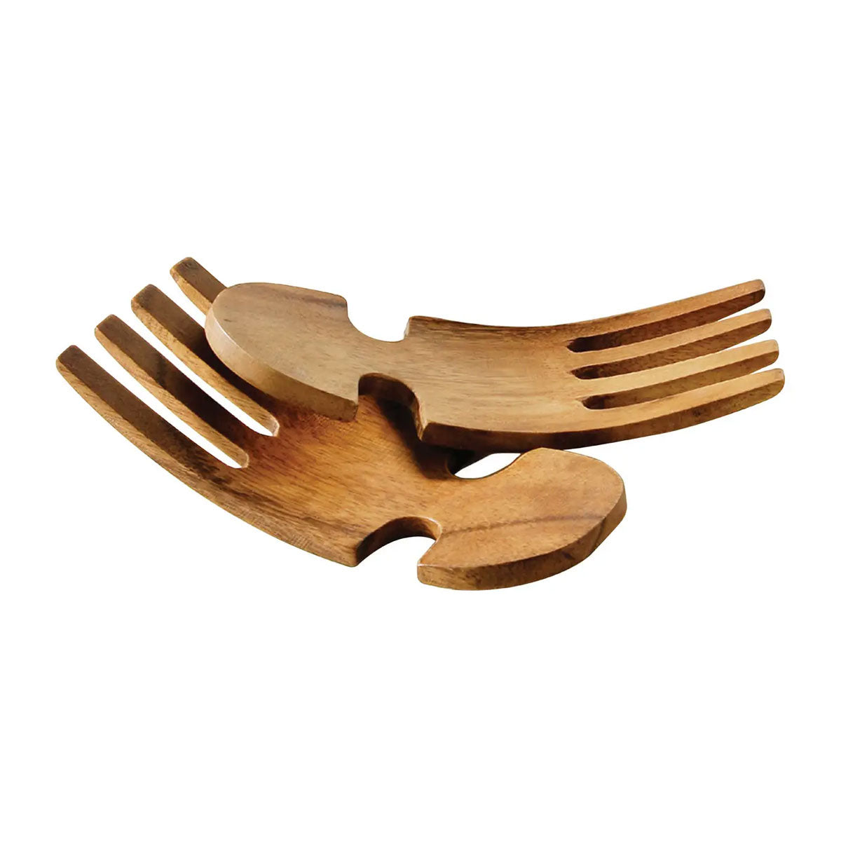 Acacia Wood Salad Hands - 