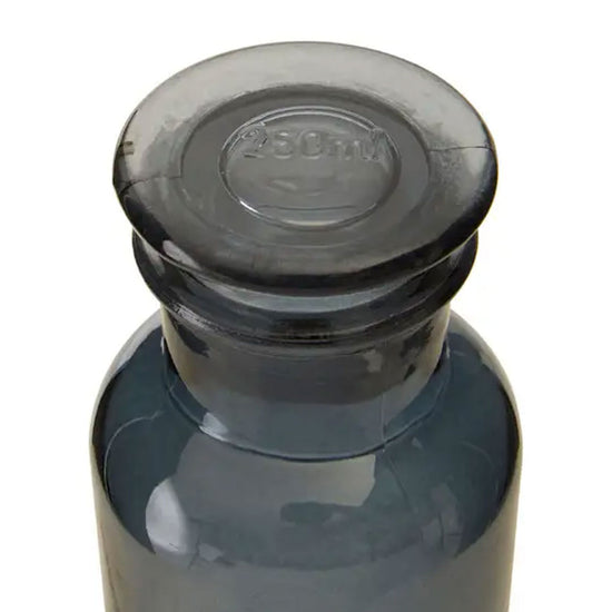 Apothecary Smoke Grey Bottle - Small - Kitchenware