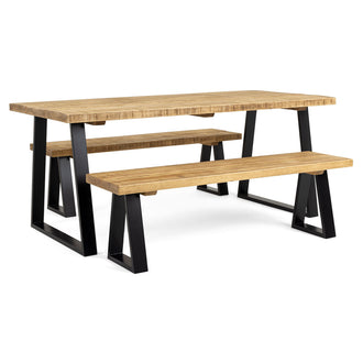 Armstrong Dining Table And Benches - 