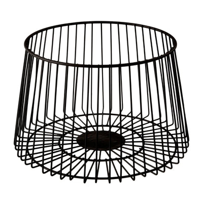 Black Metal Fruit Basket - Tableware & Entertaining