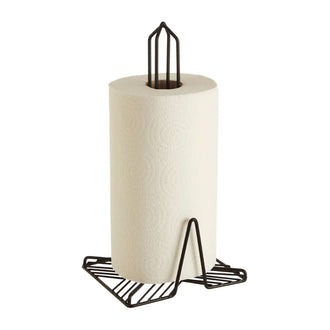 Black Metal Kitchen Roll Holder - Kitchenware