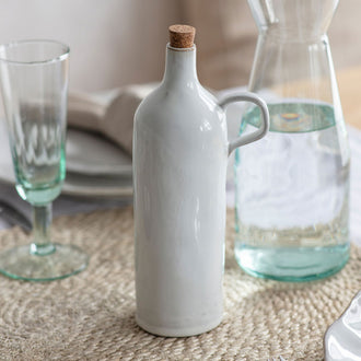 Ceramic Olive Oil Bottle - 