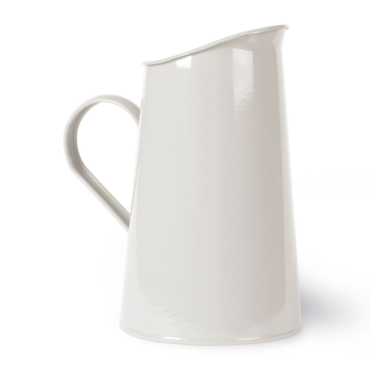 Chalk White Retro Jug - Tableware