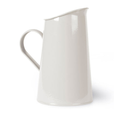 Chalk White Retro Jug - Tableware