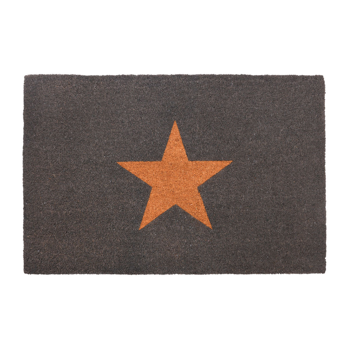 Charcoal Star Doormat - Door Stops, Door Signs & Door Mats