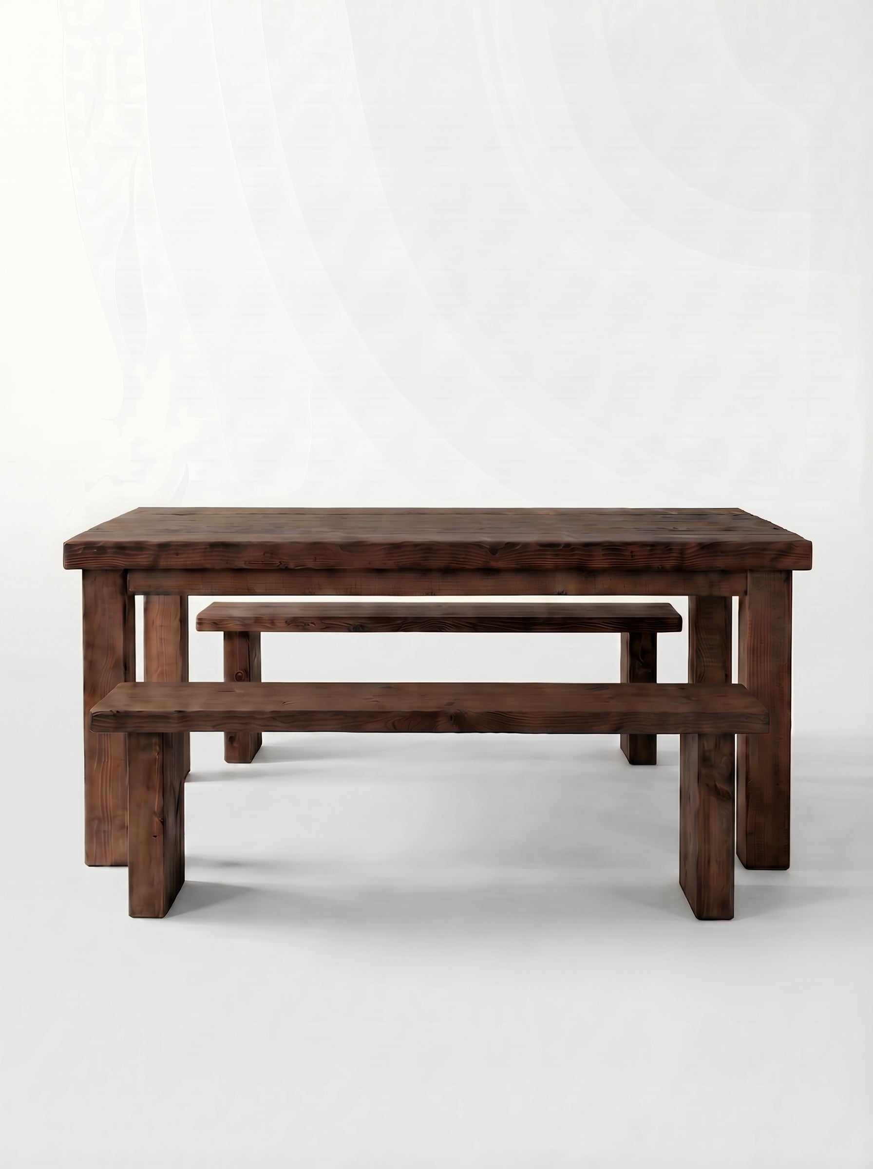 Chopwell Dining Table and Benches - Dining Table and Benches Sets