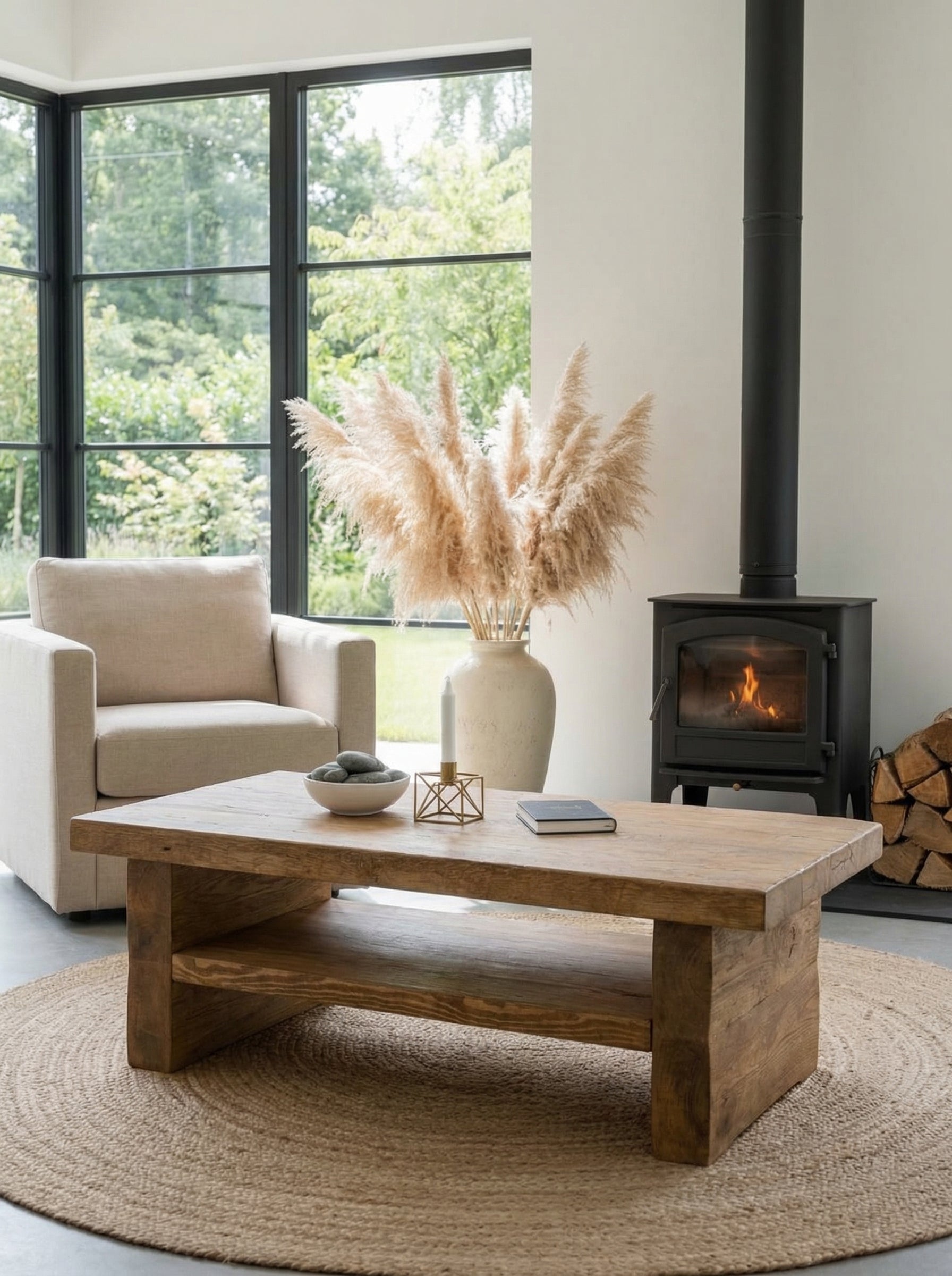 Chopwell Tall Coffee Table With Storage - Coffee Tables