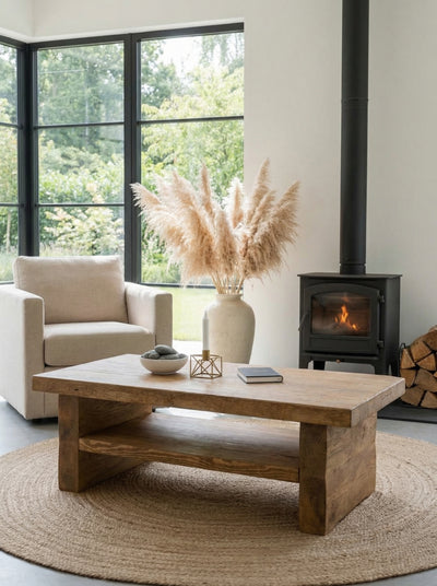 Chopwell Tall Coffee Table With Storage - Coffee Tables