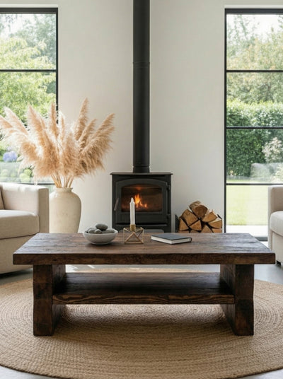 Chopwell Tall Coffee Table With Storage - Coffee Tables