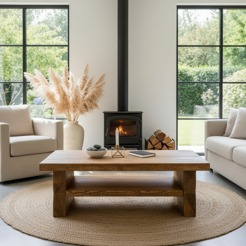 Chopwell Tall Coffee Table With Storage