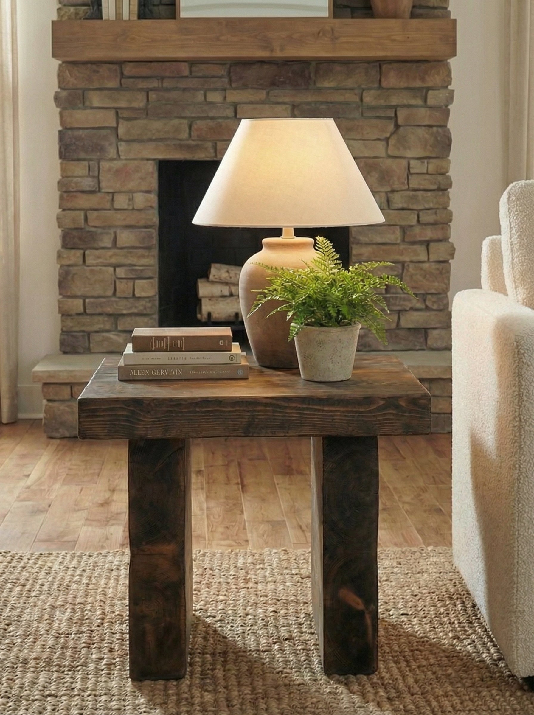 Chopwell Tall Side Table - Side Tables