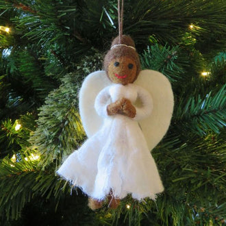 Christmas Angel Gabriel Hanging Decoration - Christmas Decorations