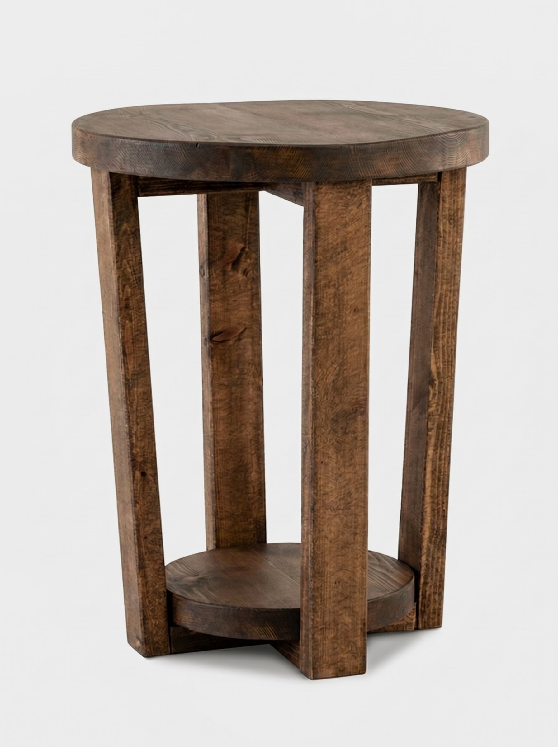 Cleadon Round Bedside Table - Bedside Tables