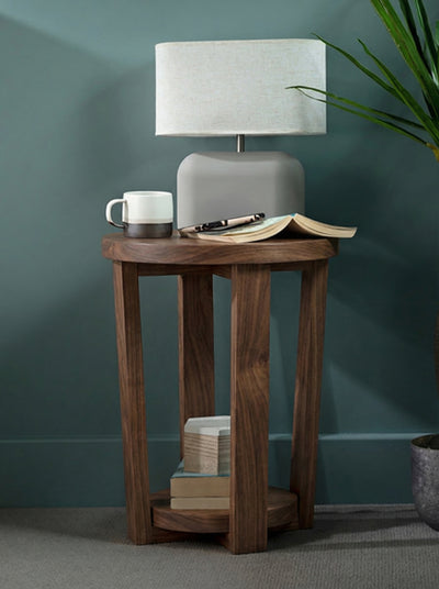 Cleadon Round Bedside Table - Bedside Tables
