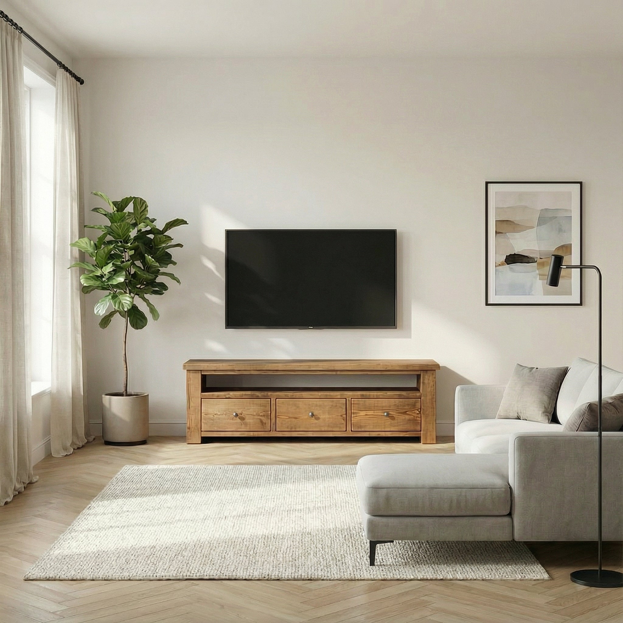 Coleridge 3 Drawer TV Stand