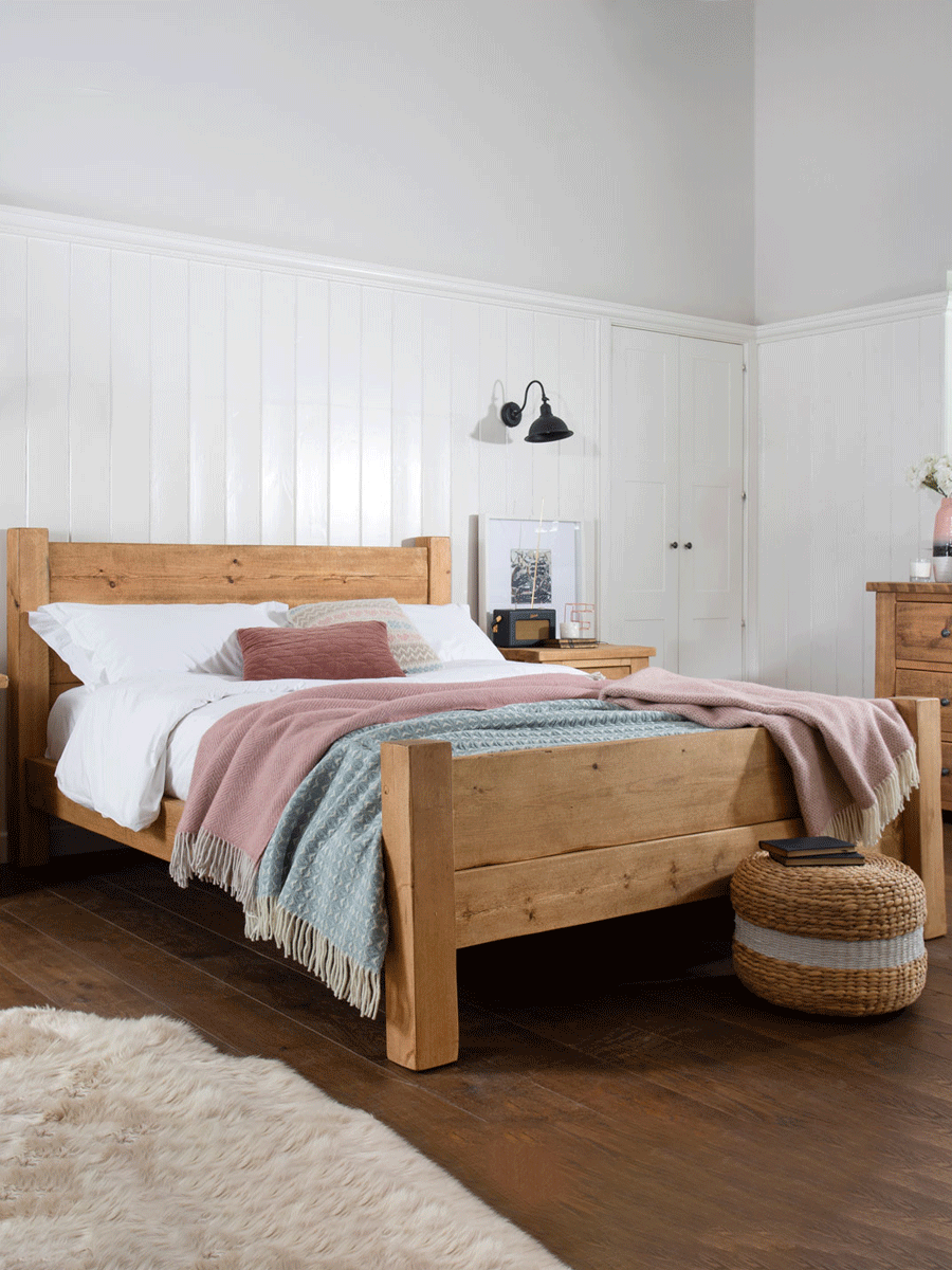 Coleridge Bed Frame With Footboard - Bed Frames