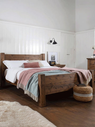 Coleridge Bed Frame With Footboard - Bed Frames